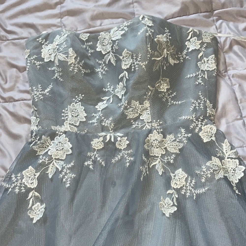 Beautiful blue lace dress